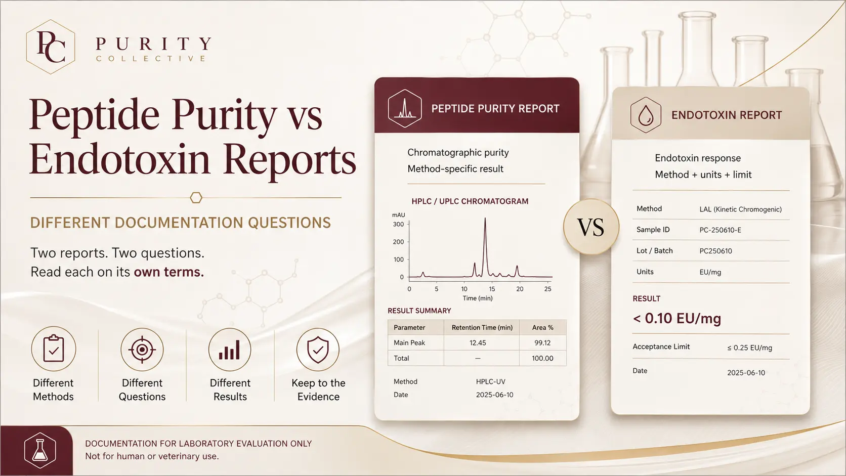 Peptide Purity vs Endotoxin Reports